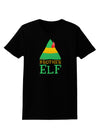 Matching Christmas Design - Elf Family - Brother Elf Womens Dark T-Shirt-Womens T-Shirt-TooLoud-Black-X-Small-Davson Sales