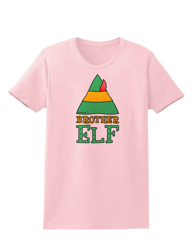 Matching Christmas Design - Elf Family - Brother Elf Womens T-Shirt-Womens T-Shirt-TooLoud-PalePink-X-Small-Davson Sales