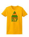 Matching Christmas Design - Elf Family - Brother Elf Womens T-Shirt-Womens T-Shirt-TooLoud-Gold-X-Small-Davson Sales