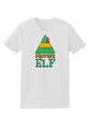 Matching Christmas Design - Elf Family - Brother Elf Womens T-Shirt-Womens T-Shirt-TooLoud-White-X-Small-Davson Sales