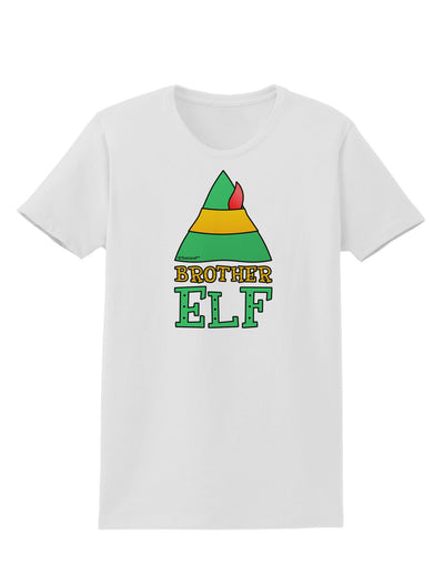 Matching Christmas Design - Elf Family - Brother Elf Womens T-Shirt-Womens T-Shirt-TooLoud-White-X-Small-Davson Sales