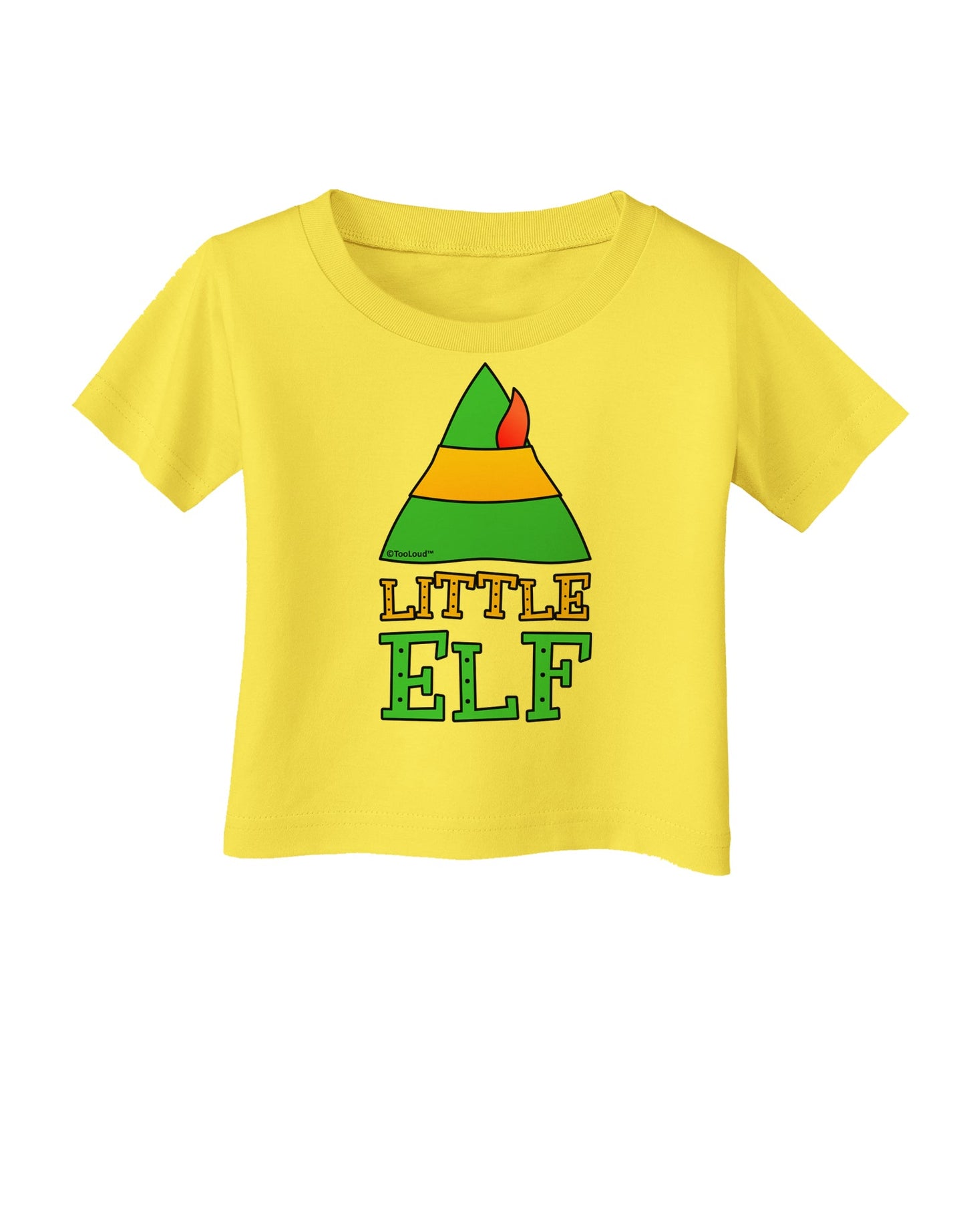 Matching Christmas Design - Elf Family - Little Elf Infant T-Shirt by TooLoud-Infant T-Shirt-TooLoud-Yellow-06-Months-Davson Sales