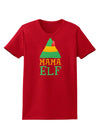 Matching Christmas Design - Elf Family - Mama Elf Womens Dark T-Shirt-Womens T-Shirt-TooLoud-Red-X-Small-Davson Sales