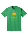 Matching Christmas Design - Elf Family - Papa Elf Adult Dark T-Shirt-Mens T-Shirt-TooLoud-Kelly-Green-Small-Davson Sales