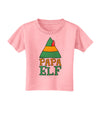 Matching Christmas Design - Elf Family - Papa Elf Toddler T-Shirt-Toddler T-Shirt-TooLoud-Candy-Pink-2T-Davson Sales