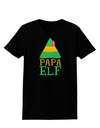 Matching Christmas Design - Elf Family - Papa Elf Womens Dark T-Shirt-Womens T-Shirt-TooLoud-Black-X-Small-Davson Sales