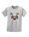 Matching Family Christmas Design - Reindeer - Mom Childrens T-Shirt by TooLoud-Childrens T-Shirt-TooLoud-AshGray-X-Small-Davson Sales