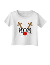 Matching Family Christmas Design - Reindeer - Mom Infant T-Shirt by TooLoud-Infant T-Shirt-TooLoud-White-06-Months-Davson Sales