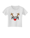 Matching Family Christmas Design - Reindeer - Mom Toddler T-Shirt by TooLoud-Toddler T-Shirt-TooLoud-White-2T-Davson Sales