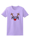 Matching Family Christmas Design - Reindeer - Mom Womens T-Shirt by TooLoud-Womens T-Shirt-TooLoud-Lavender-X-Small-Davson Sales