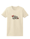 Matching His and Hers Design - His - Red Bow Womens T-Shirt by TooLoud-Womens T-Shirt-TooLoud-Natural-X-Small-Davson Sales