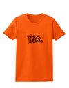 Matching His and Hers Design - His - Red Bow Womens T-Shirt by TooLoud-Womens T-Shirt-TooLoud-Orange-X-Small-Davson Sales