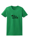 Matching His and Hers Design - His - Red Bow Womens T-Shirt by TooLoud-Womens T-Shirt-TooLoud-Kelly-Green-X-Small-Davson Sales