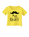 Matching Husband and Wife Designs - Mr Right Infant T-Shirt-Infant T-Shirt-TooLoud-Yellow-06-Months-Davson Sales