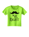 Matching Husband and Wife Designs - Mr Right Toddler T-Shirt-Toddler T-Shirt-TooLoud-Lime-Green-2T-Davson Sales