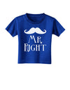 Matching Husband and Wife Designs - Mr Right Toddler T-Shirt Dark-Toddler T-Shirt-TooLoud-Royal-Blue-2T-Davson Sales