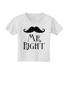 Matching Husband and Wife Designs - Mr Right Toddler T-Shirt-Toddler T-Shirt-TooLoud-White-2T-Davson Sales