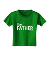 Matching Like Father Like Son Design - Like Father Toddler T-Shirt Dark by TooLoud-Toddler T-Shirt-TooLoud-Clover-Green-2T-Davson Sales