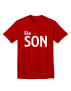 Matching Like Father Like Son Design - Like Son Adult Dark T-Shirt by TooLoud-Mens T-Shirt-TooLoud-Red-Small-Davson Sales