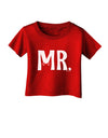 Matching Mr and Mrs Design - Mr Bow Tie Infant T-Shirt Dark by TooLoud-Infant T-Shirt-TooLoud-Red-06-Months-Davson Sales