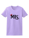 Matching Mr and Mrs Design - Mrs Bow Womens T-Shirt by TooLoud-Womens T-Shirt-TooLoud-Lavender-X-Small-Davson Sales