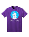 Matching Polar Bear Family - Baby Bear Adult Dark T-Shirt by TooLoud-Mens T-Shirt-TooLoud-Purple-Small-Davson Sales