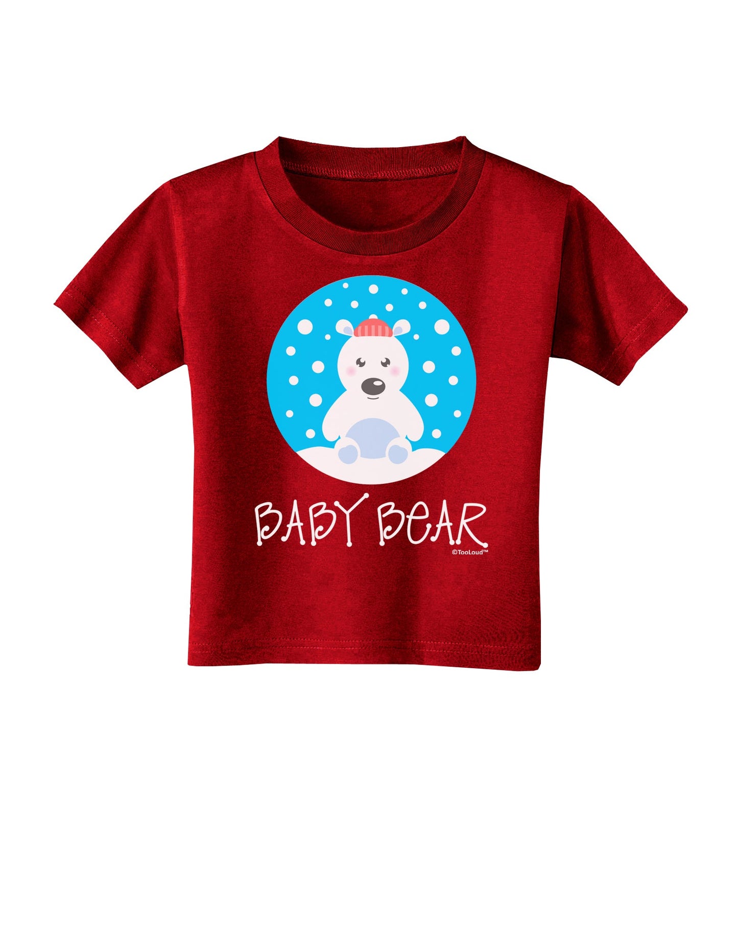 Matching Polar Bear Family - Baby Bear Toddler T-Shirt Dark by TooLoud-Toddler T-Shirt-TooLoud-Clover-Green-2T-Davson Sales