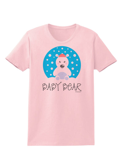 Matching Polar Bear Family - Baby Bear Womens T-Shirt by TooLoud-Womens T-Shirt-TooLoud-PalePink-X-Small-Davson Sales