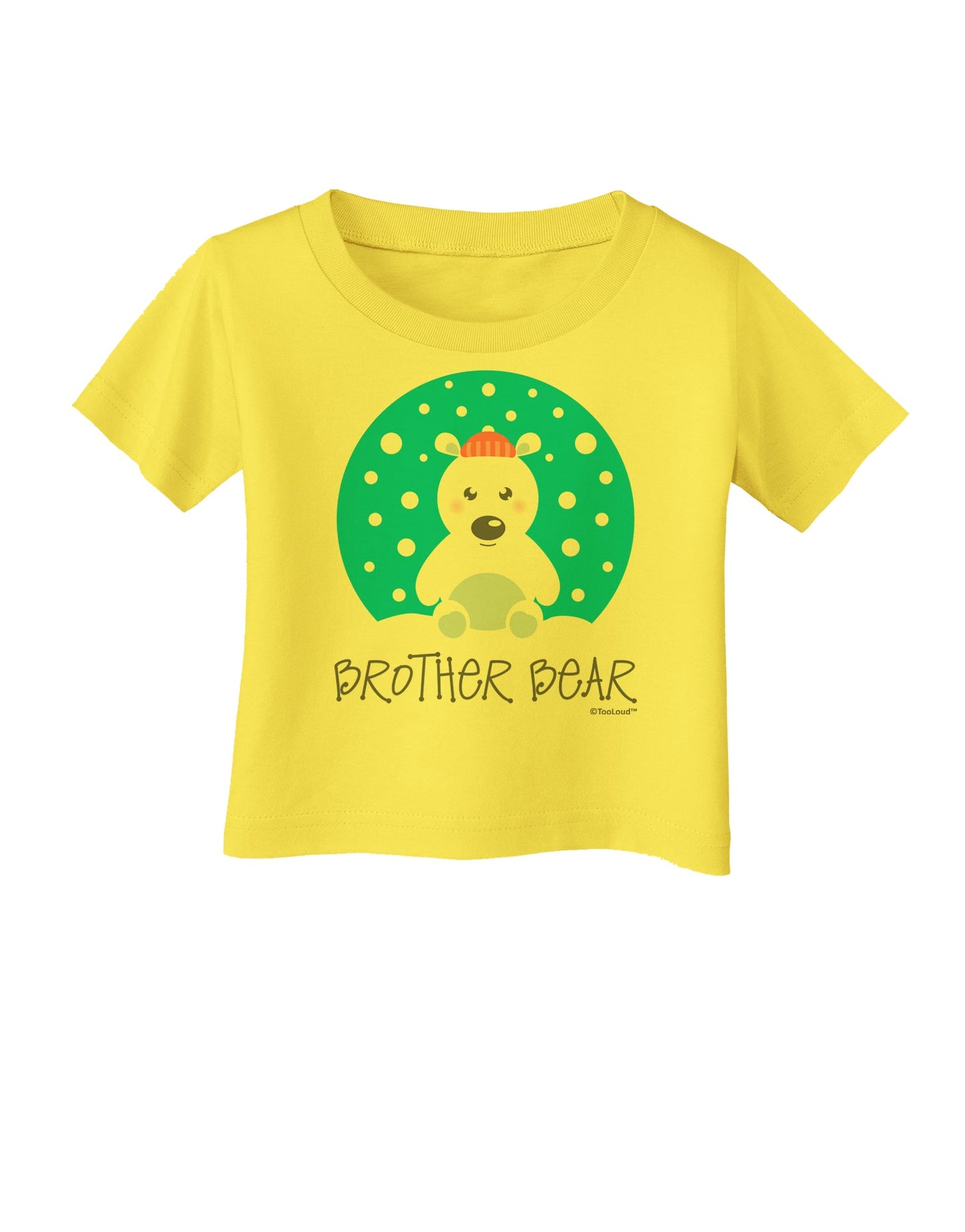 Matching Polar Bear Family - Brother Bear Infant T-Shirt by TooLoud-Infant T-Shirt-TooLoud-Yellow-06-Months-Davson Sales