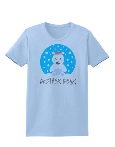 Matching Polar Bear Family - Brother Bear Womens T-Shirt by TooLoud-Womens T-Shirt-TooLoud-Light-Blue-X-Small-Davson Sales