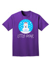 Matching Polar Bear Family - Little Bear Adult Dark T-Shirt by TooLoud-Mens T-Shirt-TooLoud-Purple-Small-Davson Sales