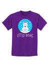 Matching Polar Bear Family - Little Bear Childrens Dark T-Shirt by TooLoud-Childrens T-Shirt-TooLoud-Purple-X-Small-Davson Sales