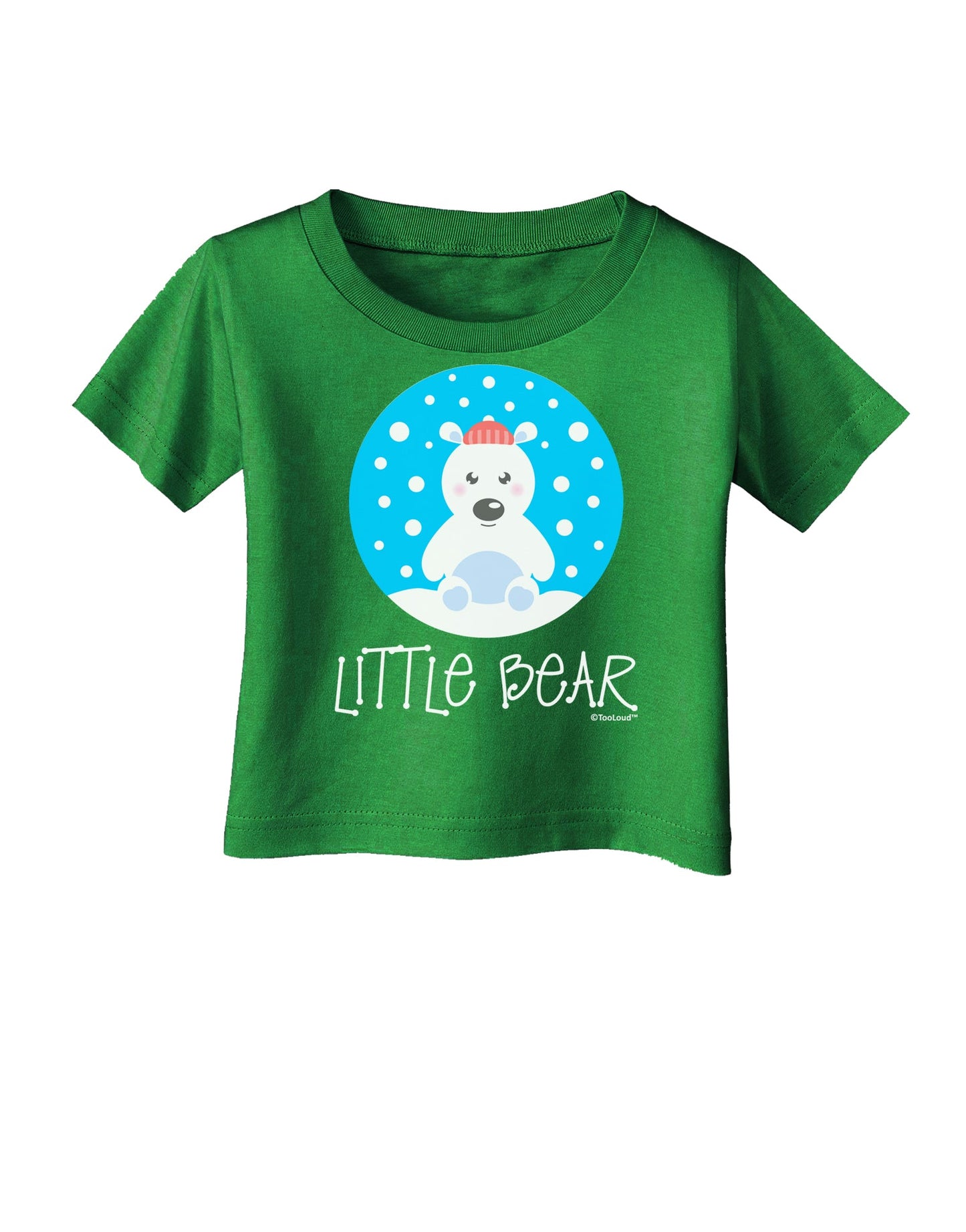 Matching Polar Bear Family - Little Bear Infant T-Shirt Dark by TooLoud-Infant T-Shirt-TooLoud-Royal-Blue-06-Months-Davson Sales