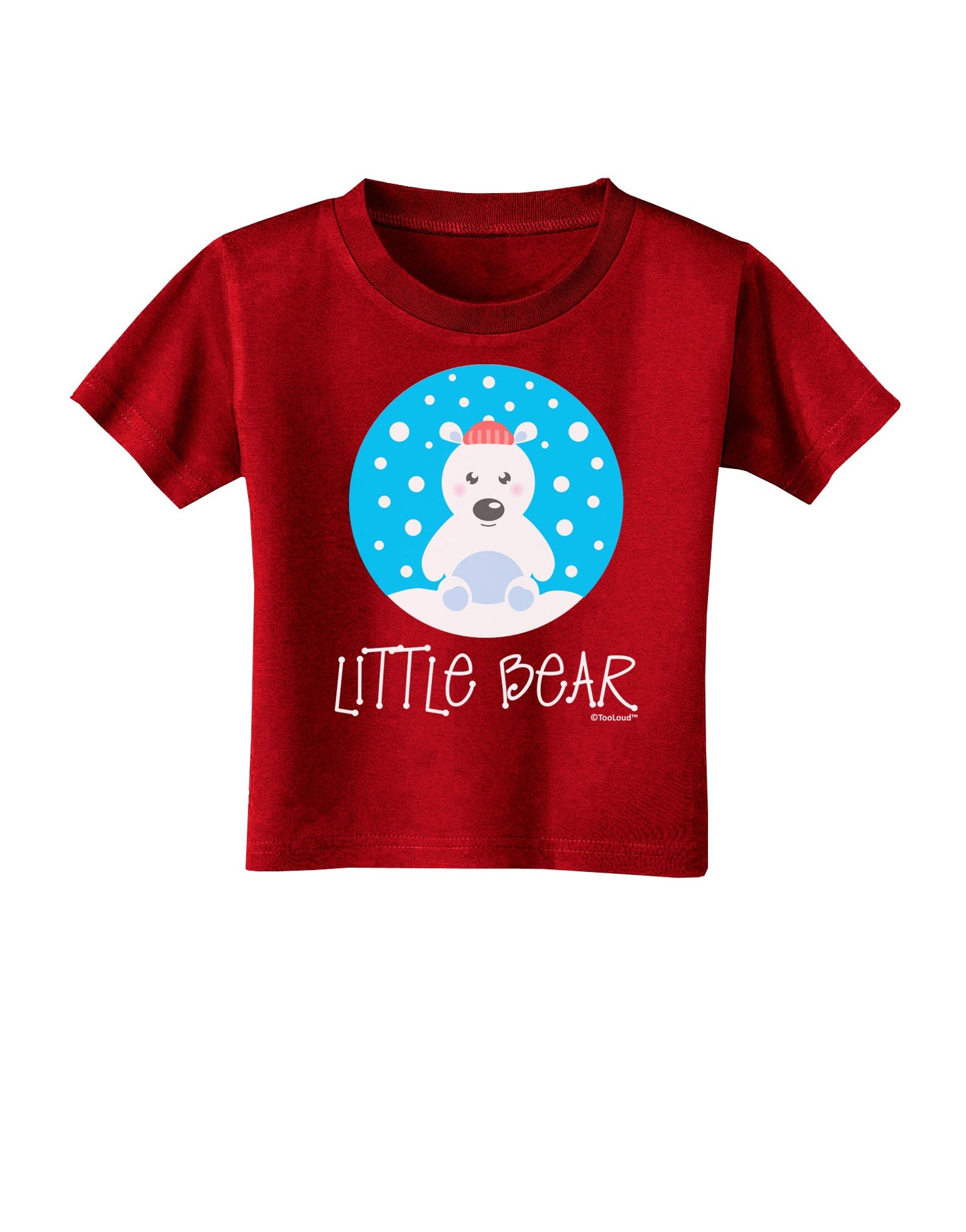 Matching Polar Bear Family - Little Bear Toddler T-Shirt Dark by TooLoud-Toddler T-Shirt-TooLoud-Clover-Green-2T-Davson Sales
