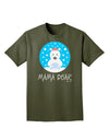 Matching Polar Bear Family - Mama Bear Adult Dark T-Shirt by TooLoud-Mens T-Shirt-TooLoud-Military-Green-Small-Davson Sales