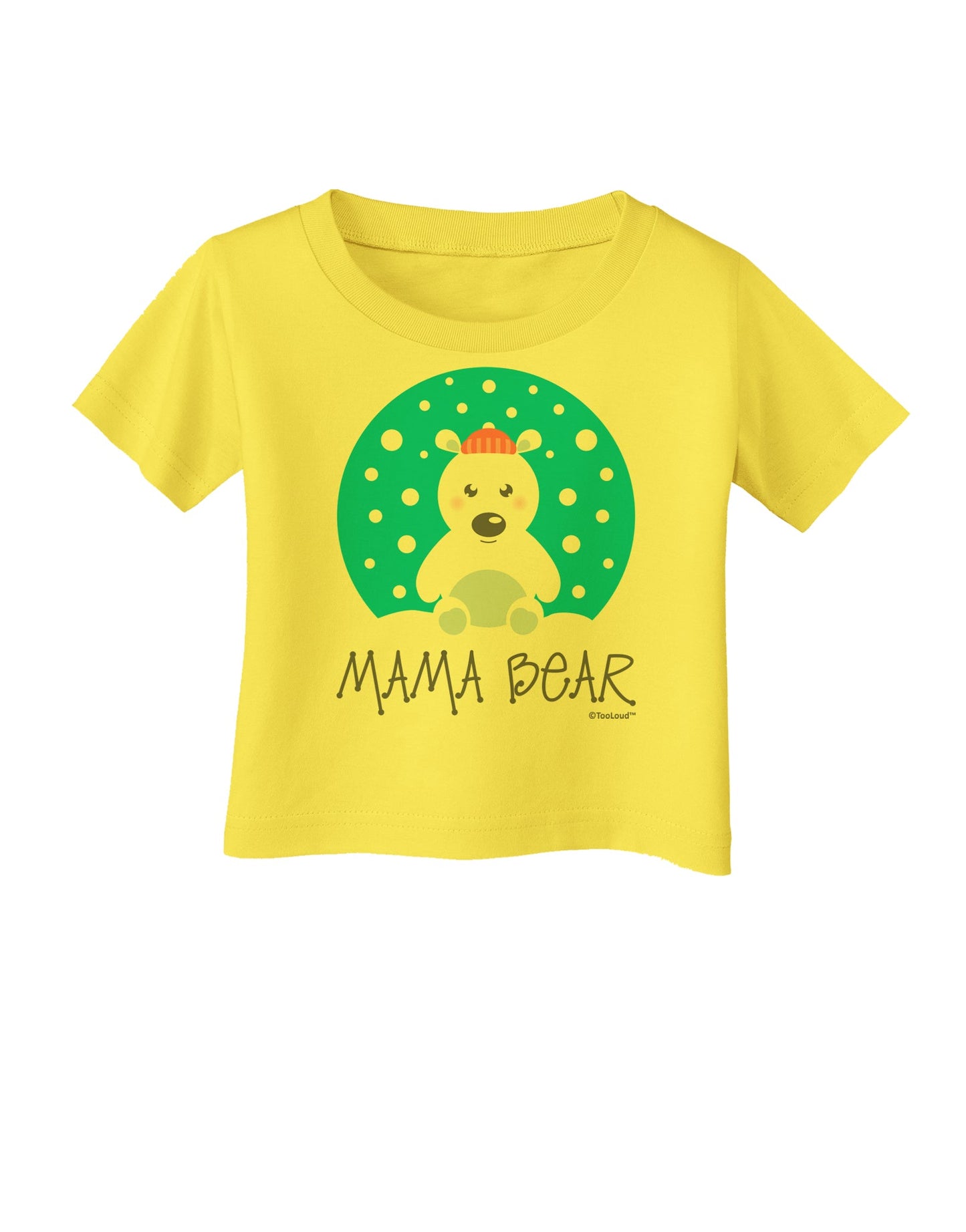 Matching Polar Bear Family - Mama Bear Infant T-Shirt by TooLoud-Infant T-Shirt-TooLoud-Yellow-06-Months-Davson Sales
