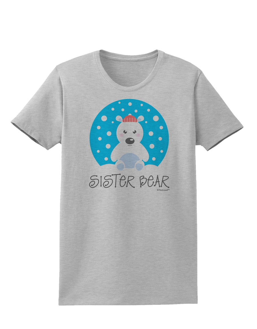 Matching Polar Bear Family - Sister Bear Womens T-Shirt by TooLoud-Womens T-Shirt-TooLoud-White-X-Small-Davson Sales