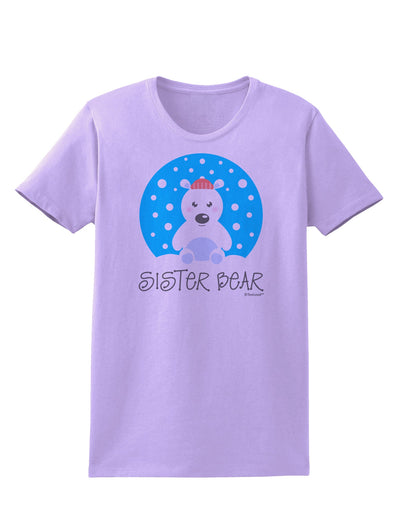 Matching Polar Bear Family - Sister Bear Womens T-Shirt by TooLoud-Womens T-Shirt-TooLoud-Lavender-X-Small-Davson Sales