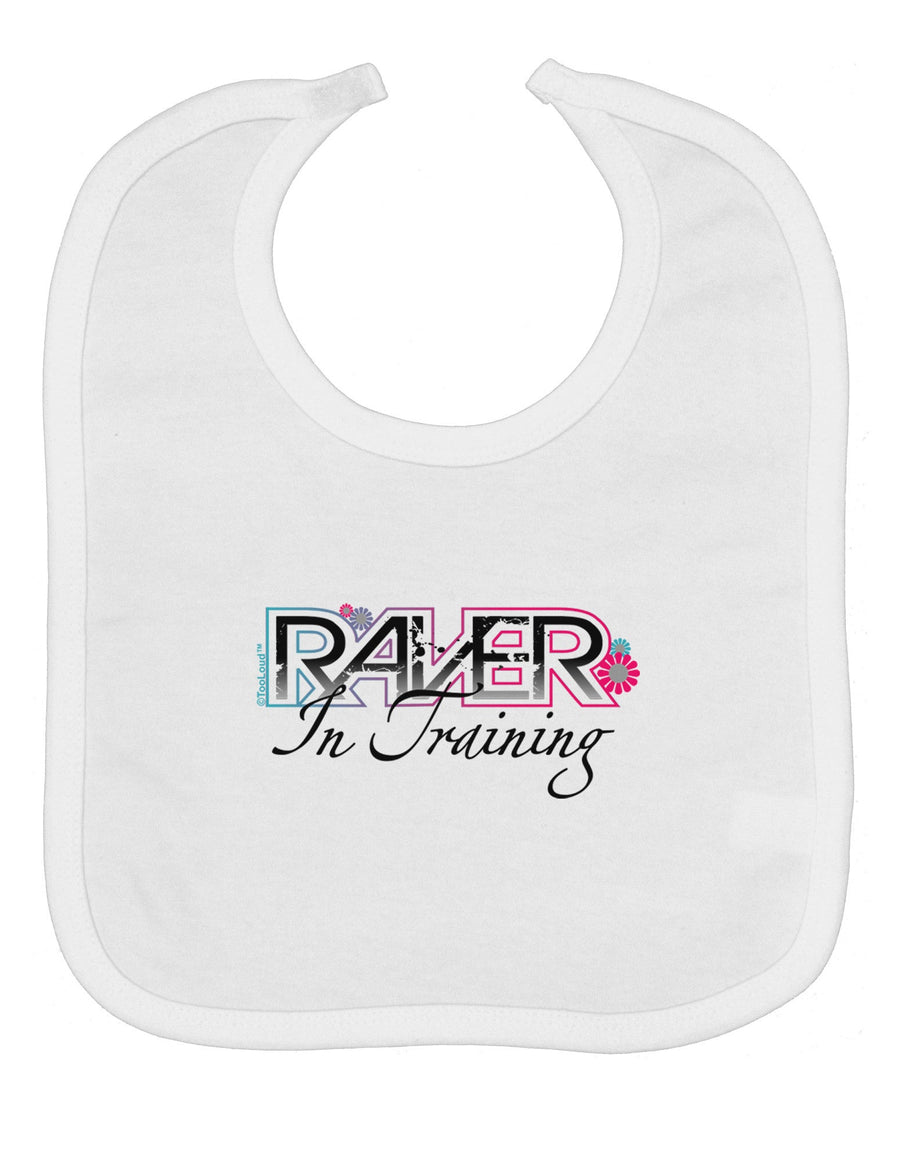 Matching Raver - In Training Baby Bib