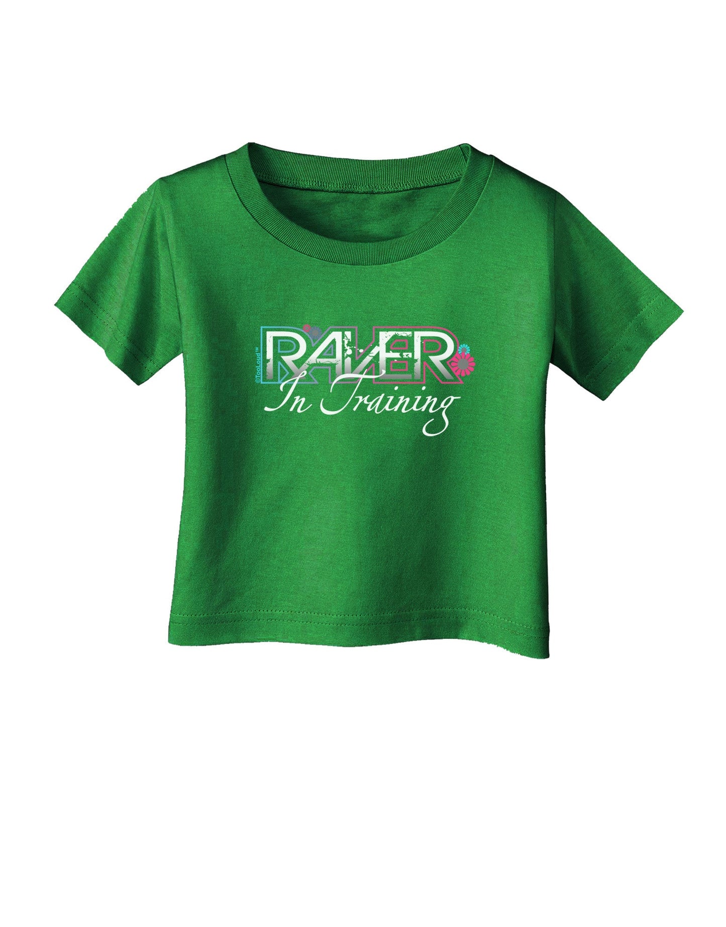 Matching Raver - In Training Infant T-Shirt Dark-Infant T-Shirt-TooLoud-Clover-Green-06-Months-Davson Sales