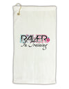 Matching Raver - In Training Micro Terry Gromet Golf Towel 16 x 25 inch-Golf Towel-TooLoud-White-Davson Sales