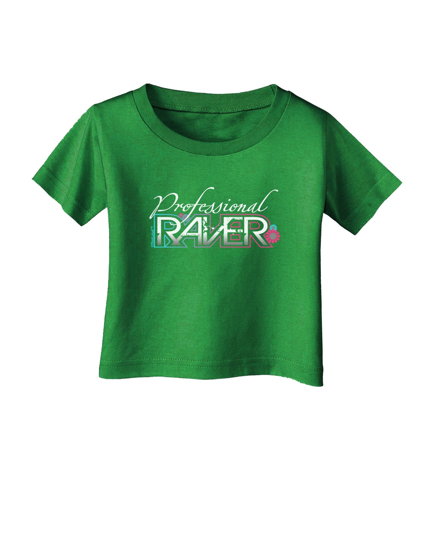 Matching Raver - Professional Infant T-Shirt Dark-Infant T-Shirt-TooLoud-Clover-Green-06-Months-Davson Sales