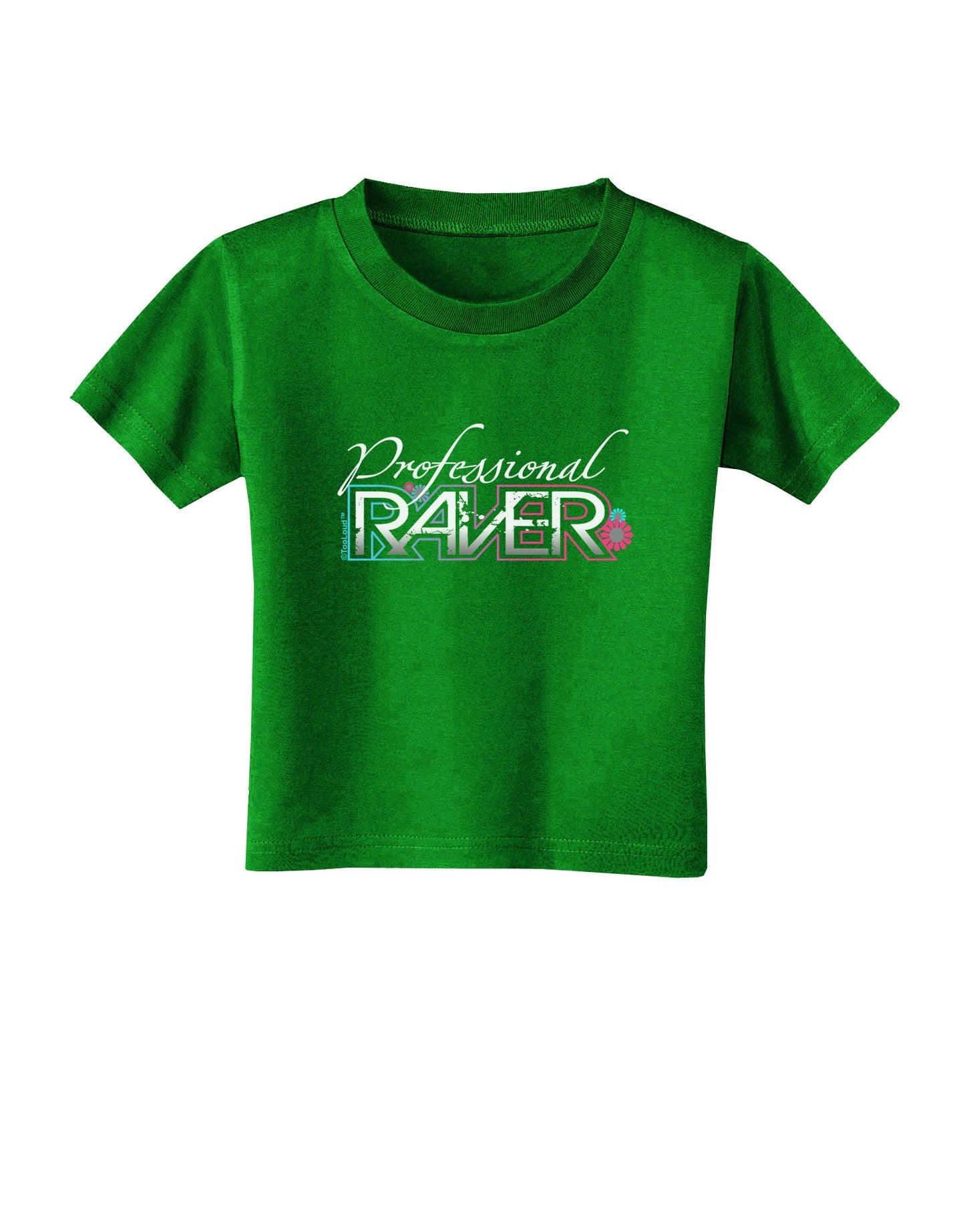 Matching Raver - Professional Toddler T-Shirt Dark-Toddler T-Shirt-TooLoud-Clover-Green-2T-Davson Sales