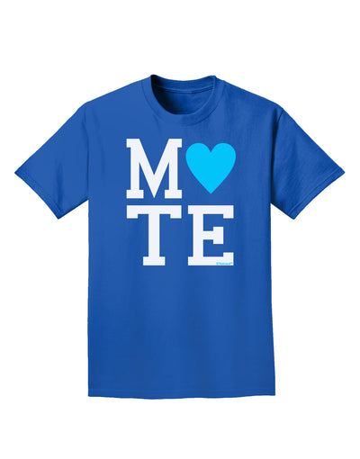 Matching Soulmate Design - Mate - Blue Adult Dark T-Shirt by TooLoud-Mens T-Shirt-TooLoud-Royal-Blue-Small-Davson Sales