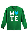 Matching Soulmate Design - Mate - Blue Adult Long Sleeve Dark T-Shirt by TooLoud-TooLoud-Kelly-Green-Small-Davson Sales