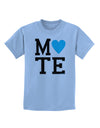 Matching Soulmate Design - Mate - Blue Childrens T-Shirt by TooLoud-Childrens T-Shirt-TooLoud-Light-Blue-X-Small-Davson Sales