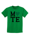 Matching Soulmate Design - Mate - Blue Childrens T-Shirt by TooLoud-Childrens T-Shirt-TooLoud-Kelly-Green-X-Small-Davson Sales