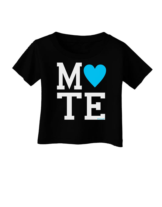 Matching Soulmate Design - Mate - Blue Infant T-Shirt Dark by TooLoud-Infant T-Shirt-TooLoud-Black-06-Months-Davson Sales