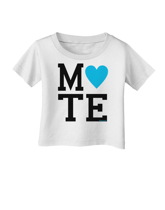 Matching Soulmate Design - Mate - Blue Infant T-Shirt by TooLoud-Infant T-Shirt-TooLoud-White-06-Months-Davson Sales