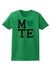 Matching Soulmate Design - Mate - Blue Womens T-Shirt by TooLoud-Womens T-Shirt-TooLoud-Kelly-Green-X-Small-Davson Sales